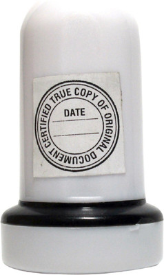 

KAARTI SK2058 CERTIFIED TRUE COPY OF ORIGINAL DOCUMENT (DATE) Pre-Inked Rubber Stamp(Small, Purple)