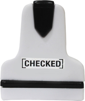 

KAARTI SK2040 CHECKED Pre-Inked Rubber Stamp(Small, Green)