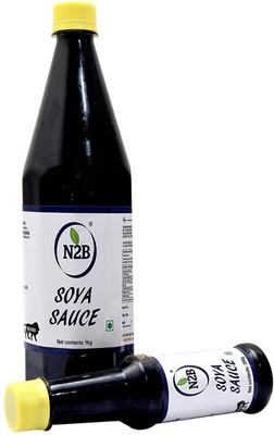 

N2B Combo Pack of 2 Soya Sauce (200g + 1Kg) Sauce(1200 g)