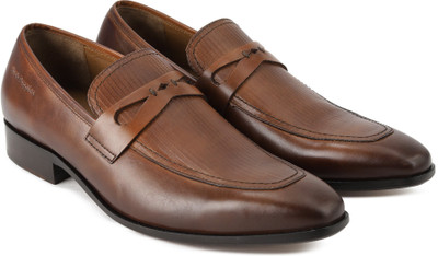 

Hush Puppies SPINOZA Slip On For Men(Brown, Tan