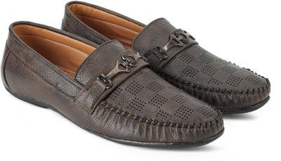 

Indigo Nation DRMIC 183 Loafers For Men(Grey, Brown