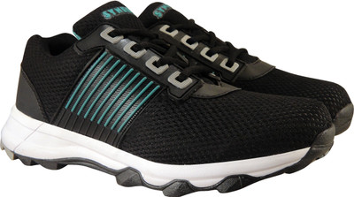 

Action Synergy Men's TRB006 Black/Green Phylon Sole Sports Running Shoes For Men(Black, Green