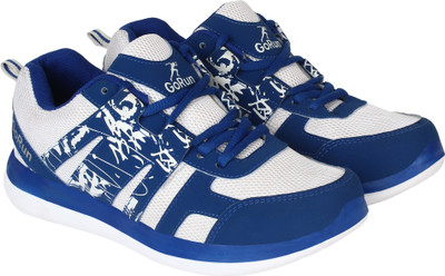 

Aero GoRun Running Shoes For Men(White, Blue, White::rblue