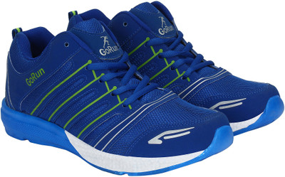 

Aero Go Run Running Shoes For Men(Blue, Rblue & pgreen