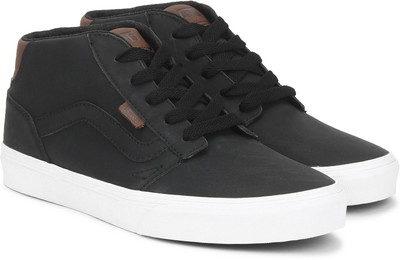 

Vans Chapman Mid Sneakers For Men(Black, Brown, (leather) black/true white