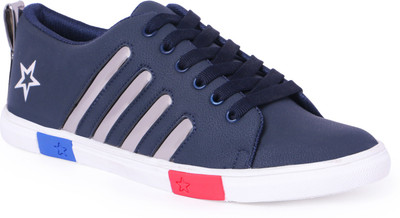 

MYKON Lace-up Casuals For Men(Blue