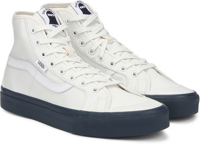 

Vans Black Ball Hi SF Sneakers For Men(White, (dane reynolds) blanc/navy