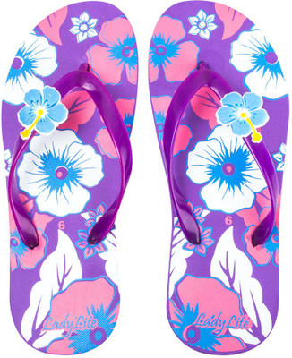 

Ladylite Flip Flops, Purple