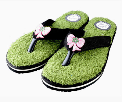 

92 MILES Squetch Flip Flops, Green