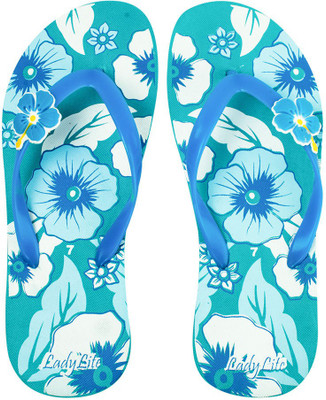 

Ladylite Slippers, Light blue