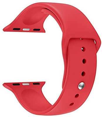 

Memore Replacement Sport Band for Apple Watch all Models 42mm Red Smart Watch Strap(Red)