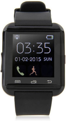 

Durgaenterprises 4G Mobile Watch Phone with Calling System Supports iOS & Android Device Smartwatch-u8-22 Smartwatch(Black Strap Regular)