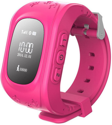 

Estar Pink baby smartwatch with wifi : SOS GPS Smart watch Q50 smart baby kids phone watch Touch Screen GPS WIFI Positioning Location Finder Device Anti Lost Monitor PINK Smartwatch(Pink Strap FREE SIZE)