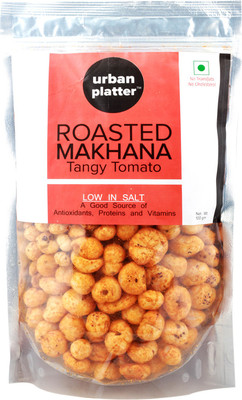 

Urban Platter Roasted Makhana, Tangy Tomato, 100g [Pack of 2](100 g, Pack of 2)