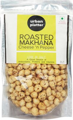 

Urban Platter Roasted Makhana, Cheese & Pepper(100 g)
