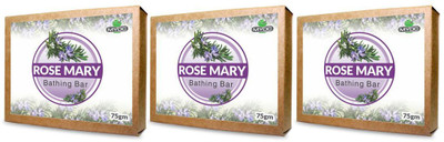 

salvia Rosemary Oil And Vitamin E Soap for glowing and beautiful , acne free skin 75gx3 Pack(75 g, Pack of 3)
