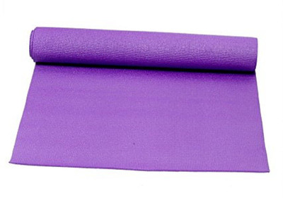 

Kuber Industries Yoga Mat Thick Anti Skid Washable Fitness Exercise Imported Non-Slip Surface (Purple) Code-YG25 Purple 6 mm Yoga Mat