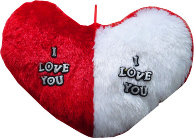 

Atorakushon Red & white Heart Love Pillow Cushion For Valentine Gifts for Boyfriend Girlfriend wife husband boyfriend her him Buy 50 CM - 5 cm(Multicolor)