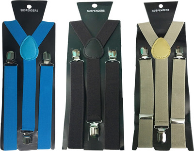 

Atyourdoor Y- Back Suspenders for Men(Multicolor)