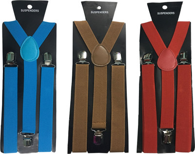 

Atyourdoor Y- Back Suspenders for Men(Multicolor)