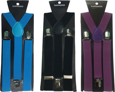 

Atyourdoor Y- Back Suspenders for Men(Multicolor)