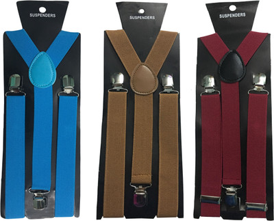 

Atyourdoor Y- Back Suspenders for Men(Multicolor)