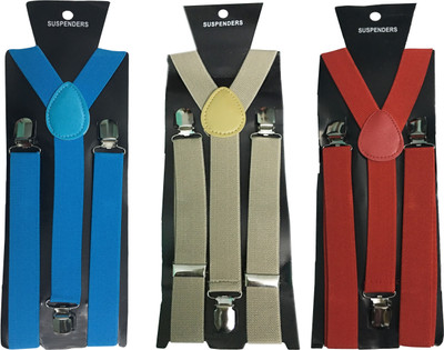 

Atyourdoor Y- Back Suspenders for Men(Multicolor)