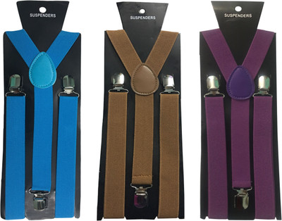 

Atyourdoor Y- Back Suspenders for Men(Multicolor)