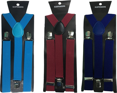 

Atyourdoor Y- Back Suspenders for Men(Multicolor)