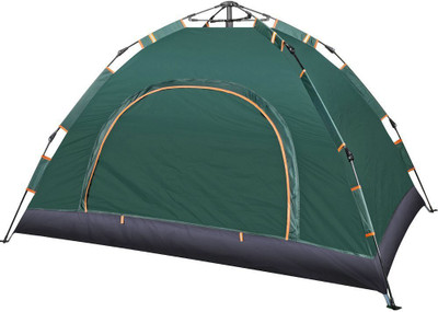 

Iris Portable Camping Automatic Tent - For 2 Persons(Green), Dark green