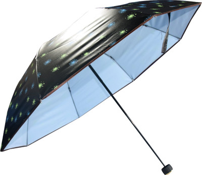 

KEKEMI 3 Fold Designer Sun & Rain Umbrella(Multicolor)