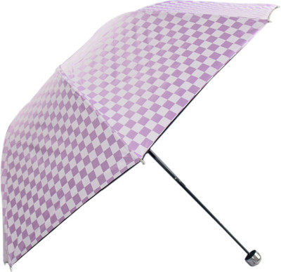 

KEKEMI 3 Fold Designer Sun & Rain Umbrella(Multicolor_6)