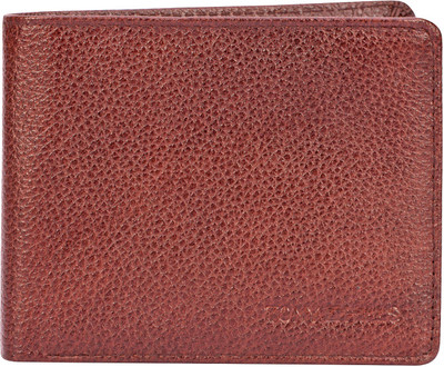 

Tony Hills Men Brown Genuine Leather Wallet(6 Card Slots)