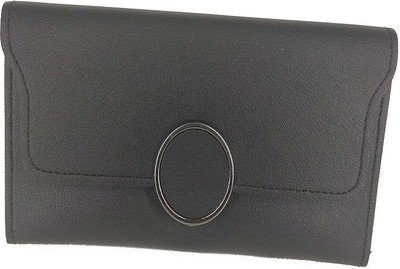 

BAEnagari Women Casual Black Artificial Leather Wallet(10 Card Slots)