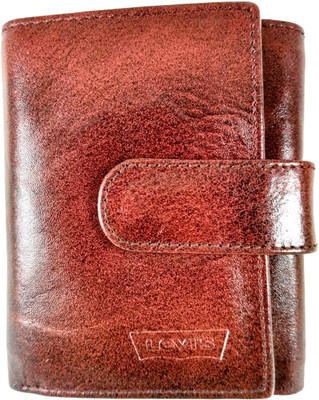 

Levi's Men Brown Genuine Leather Wallet(6 Card Slots)