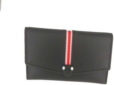 

BAEnagari Women Casual Black Artificial Leather Wallet(10 Card Slots)