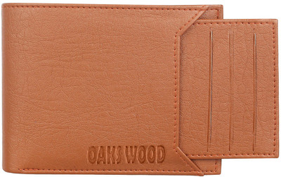 

Oaks Wood Boys Tan Artificial Leather Wallet(6 Card Slots)