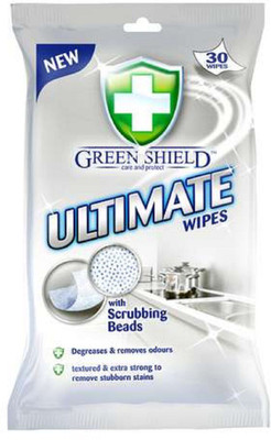 

Green Shield Ultimate Wipes With Scrubbing Texture(30 Pieces)