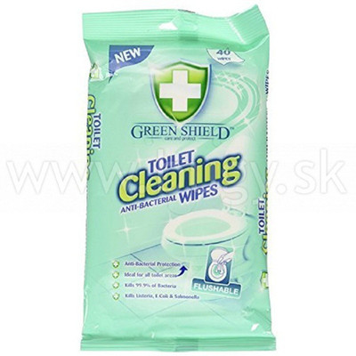 

Green Shield Toilet Cleansing Anti Bacterial Wipes(40 Pieces)
