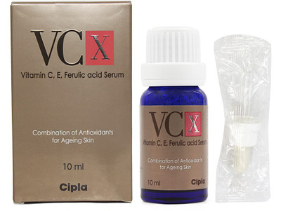 Cipla VC X, Vitamin C, E, Ferulic Serum(10 ml)