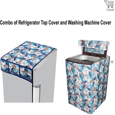 E-Retailer Top Loading Washing Machine  Cover(Width: 61 cm, Blue)