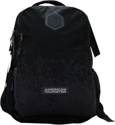 

American Tourister INSTA PLUS 01 BLACK GREY 35 L Backpack(Black)