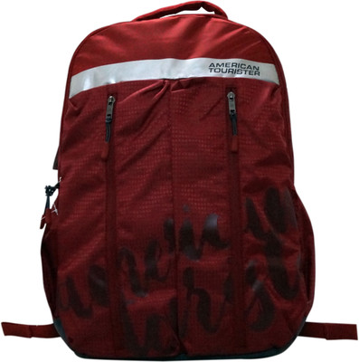 

American Tourister SONGO PLUS 02 POPY RED 35 L Backpack(Red)