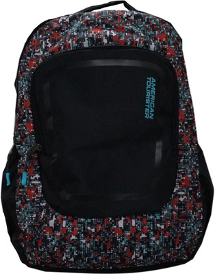 

American Tourister ZOOK PLUS 01 MULTI BLACK 34 L Backpack(Black)