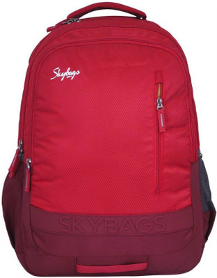 

Skybags Bingo extra 02 36 L Backpack(Red), White