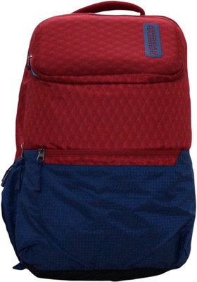 

American Tourister VIBE PLUS 01 RED BLUE 38 L Backpack(Red)