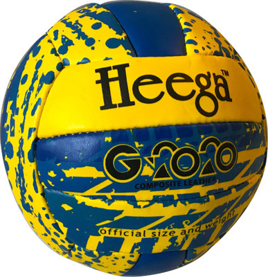 

Heega COMPOSITE LEATHER PREMIUM QUALITY Volleyball - Size: (Pack of 1, Multicolor