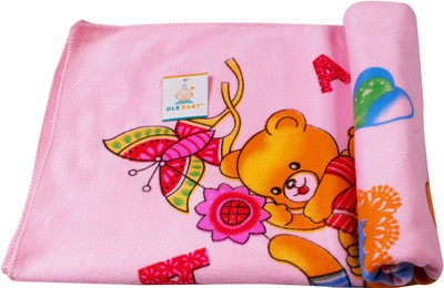 

Ole Baby Cotton 300 GSM Bath Towel(Pink)