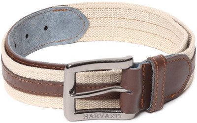 

Harvard Men Brown Canvas Belt