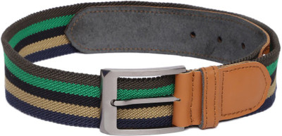 

Mast & Harbour Men Multicolor Canvas Belt